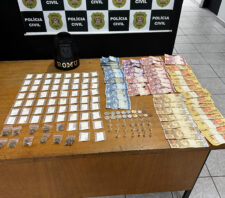 Romu prende três pessoas por tráfico de drogas