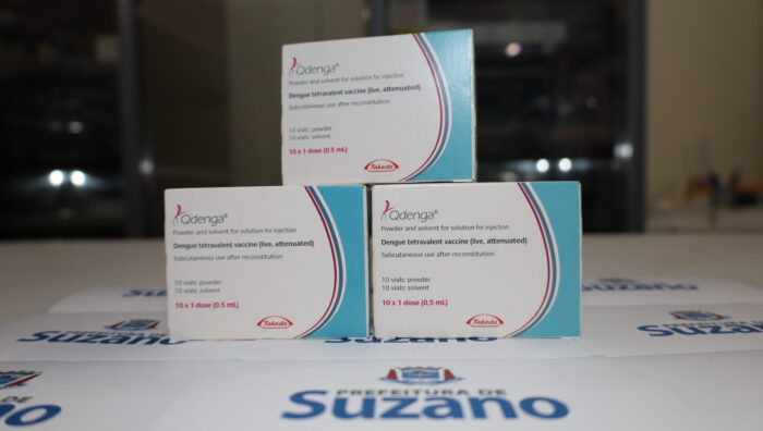 Suzano dá início à vacinação contra dengue nesta terça