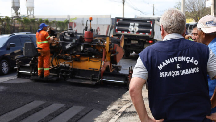 Revitalização de trecho da avenida Francisco Marengo chega à última etapa