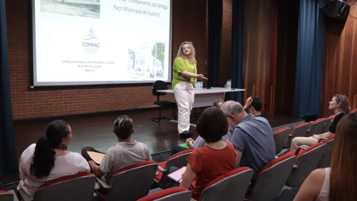 Compac apresenta estudos para tombamento do primeiro Paço Municipal de Suzano