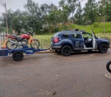 GCM recupera veículos com queixa de roubo e furto e recolhe motos irregulares