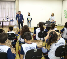 Alunos da rede municipal participam de ações especiais no Dia Mundial da Água
