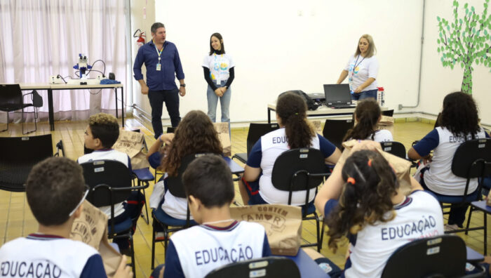 Alunos da rede municipal participam de ações especiais no Dia Mundial da Água