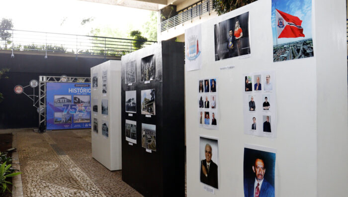 Evento no Paço Municipal marca 75 anos de Suzano com exposição e homenagens