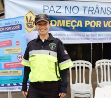 Secretaria de Transporte promove evento de conscientização em frente ao Terminal Norte
