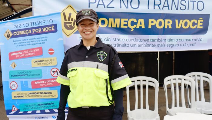 Secretaria de Transporte promove evento de conscientização em frente ao Terminal Norte