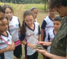 Alunos do Jardim São José participam de atividades sobre educação ambiental