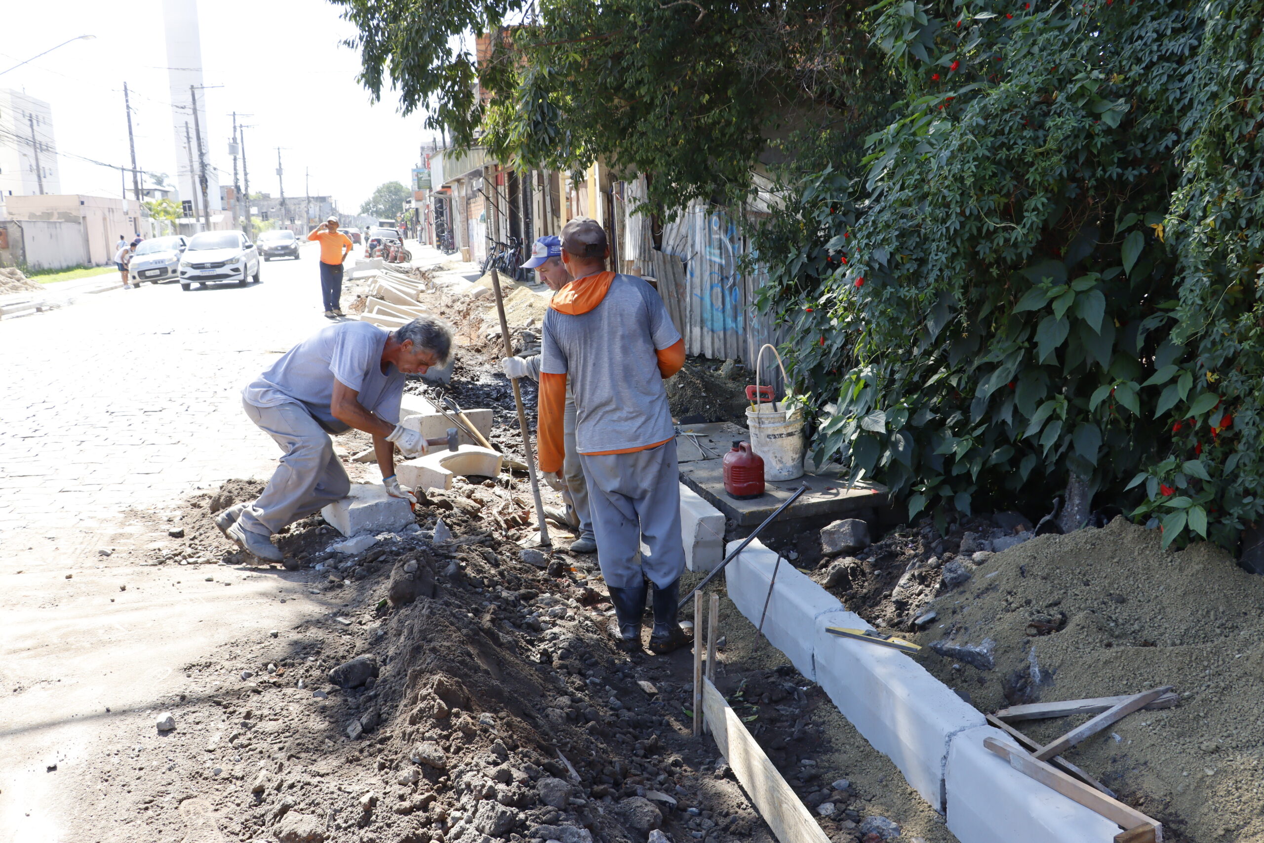 Avenida Paulista recebe obras de requalificação no Jardim Suzanópolis