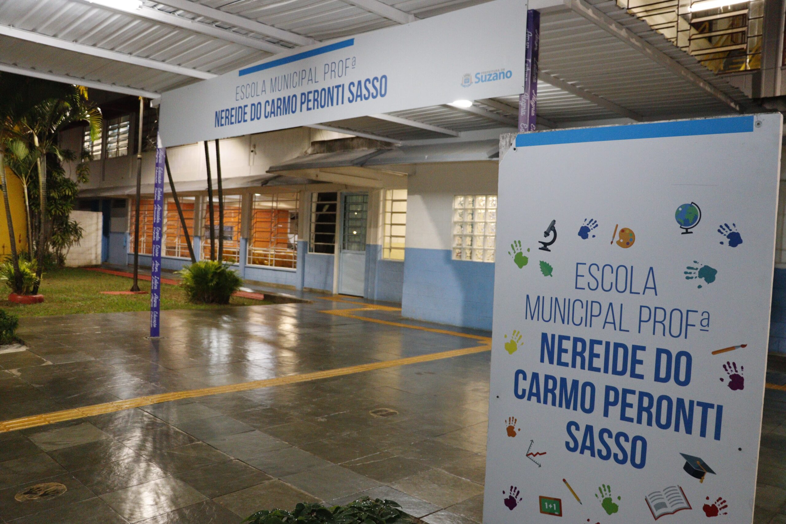 Escola do Jardim Monte Cristo é revitalizada e recebe novo nome