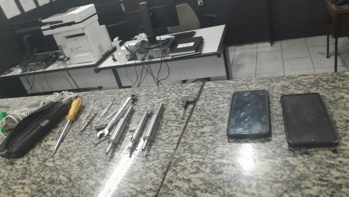 GCM prende cinco acusados por prática de furto