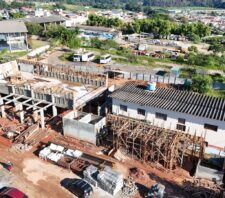 Prefeitura avança com obras no prédio administrativo da Secretaria de Manutenção
