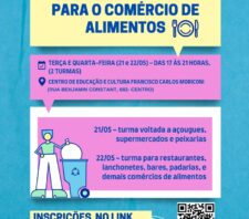 Curso de Boas Práticas para o comércio de alimentos