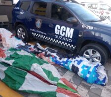 Força Patrulha localiza balão de oito metros no Jardim Santa Inês