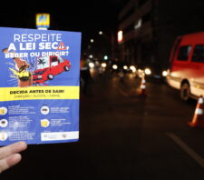 Transporte realiza operação ‘Lei Seca’ com a Polícia Militar na região central