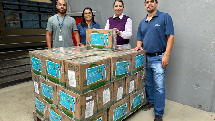 Fundo Social recebe doação de 600 quilos de alimentos