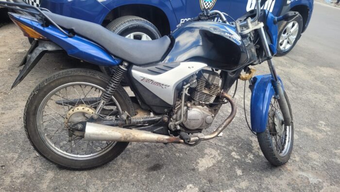GCM localiza motocicleta sem identificação no Jardim Maitê