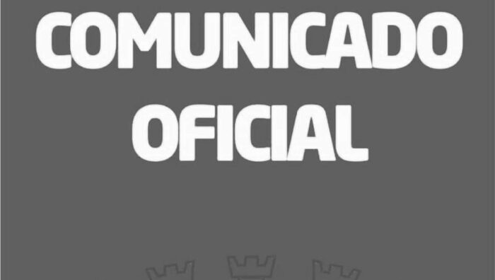 COMUNICADO: Estevam Galvão de Oliveira