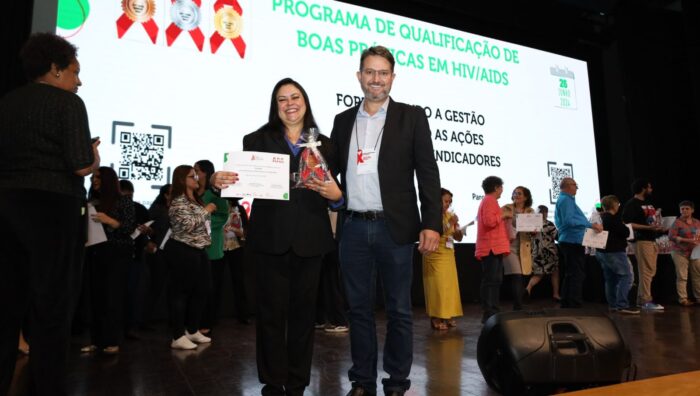Saúde recebe certificação estadual por boas práticas em HIV/Aids