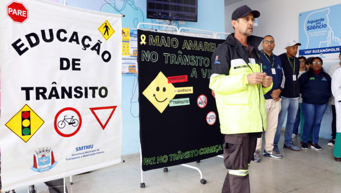Transporte promove palestras no Jardim Europa e Jardim Suzanópolis