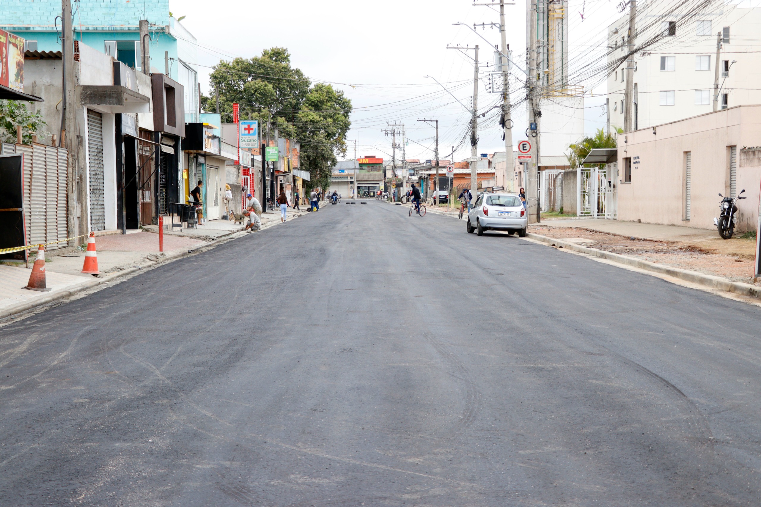 Prefeitura conclui nova pavimentação em trecho da avenida Paulista