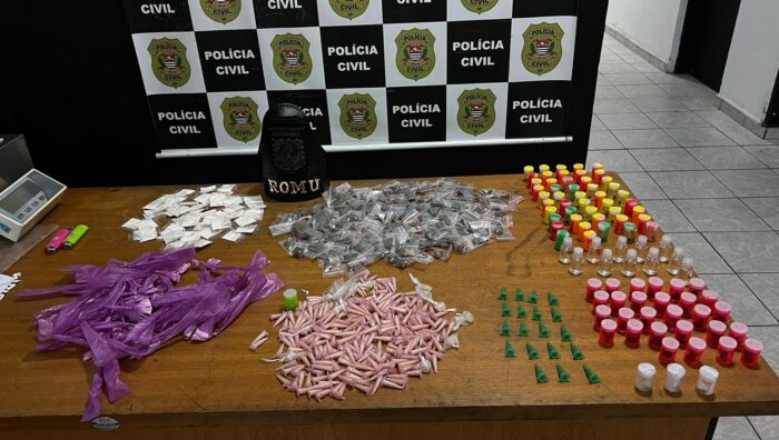 Romu detém adolescente e localiza mais de um quilo de drogas