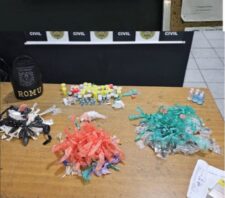 GCM localiza drogas e prende duas pessoas por tráfico