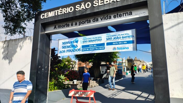 Serviços essenciais são mantidos no Dia de Finados com programação especial nos cemitérios