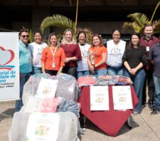 Fundo Social recebe doação de 150 peças de roupa e 75 cobertores da Sabesp