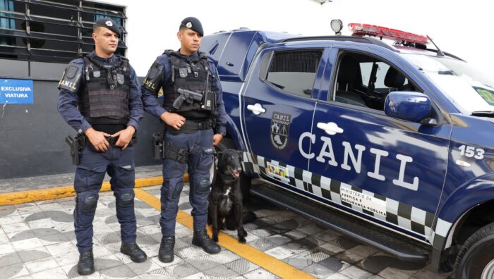 Canil da GCM recupera van roubada durante sequestro e prende suspeito