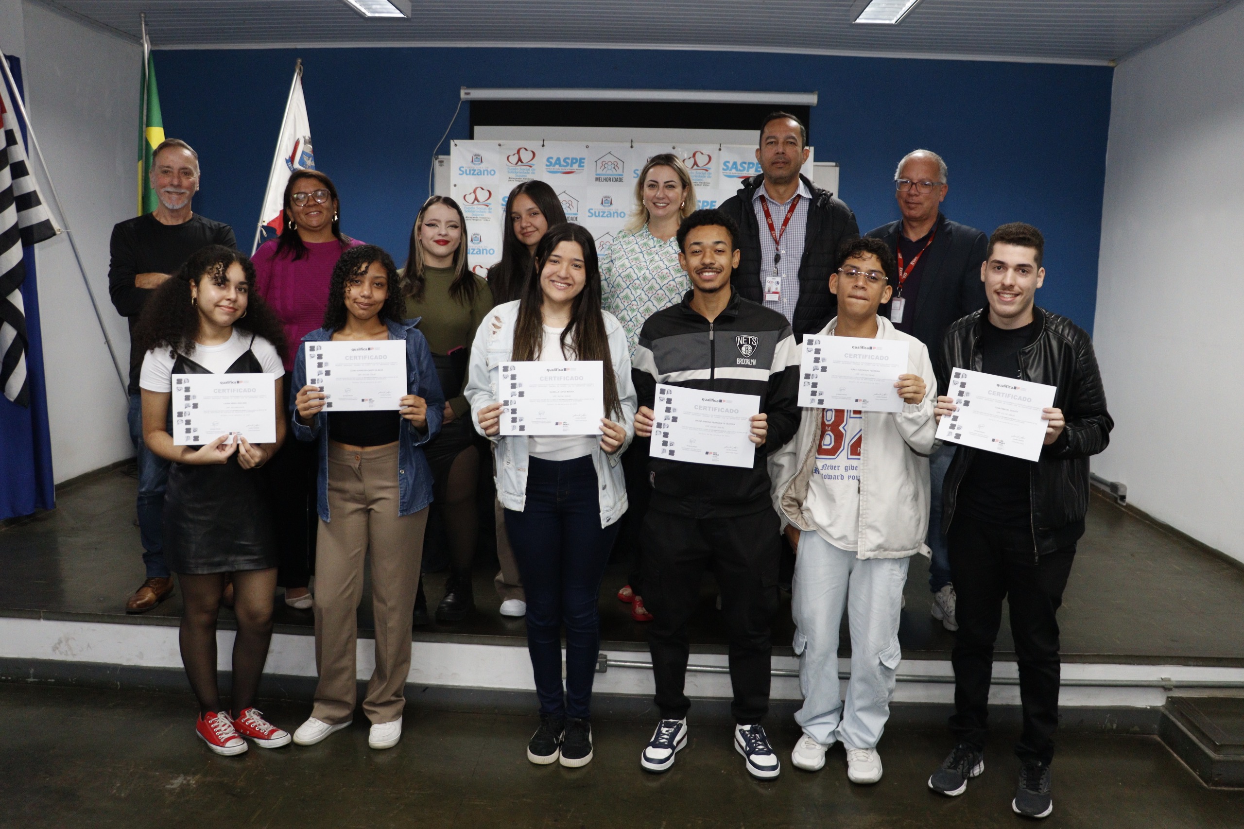 Saspe realiza formatura de alunos do projeto ‘Qualifica SP’