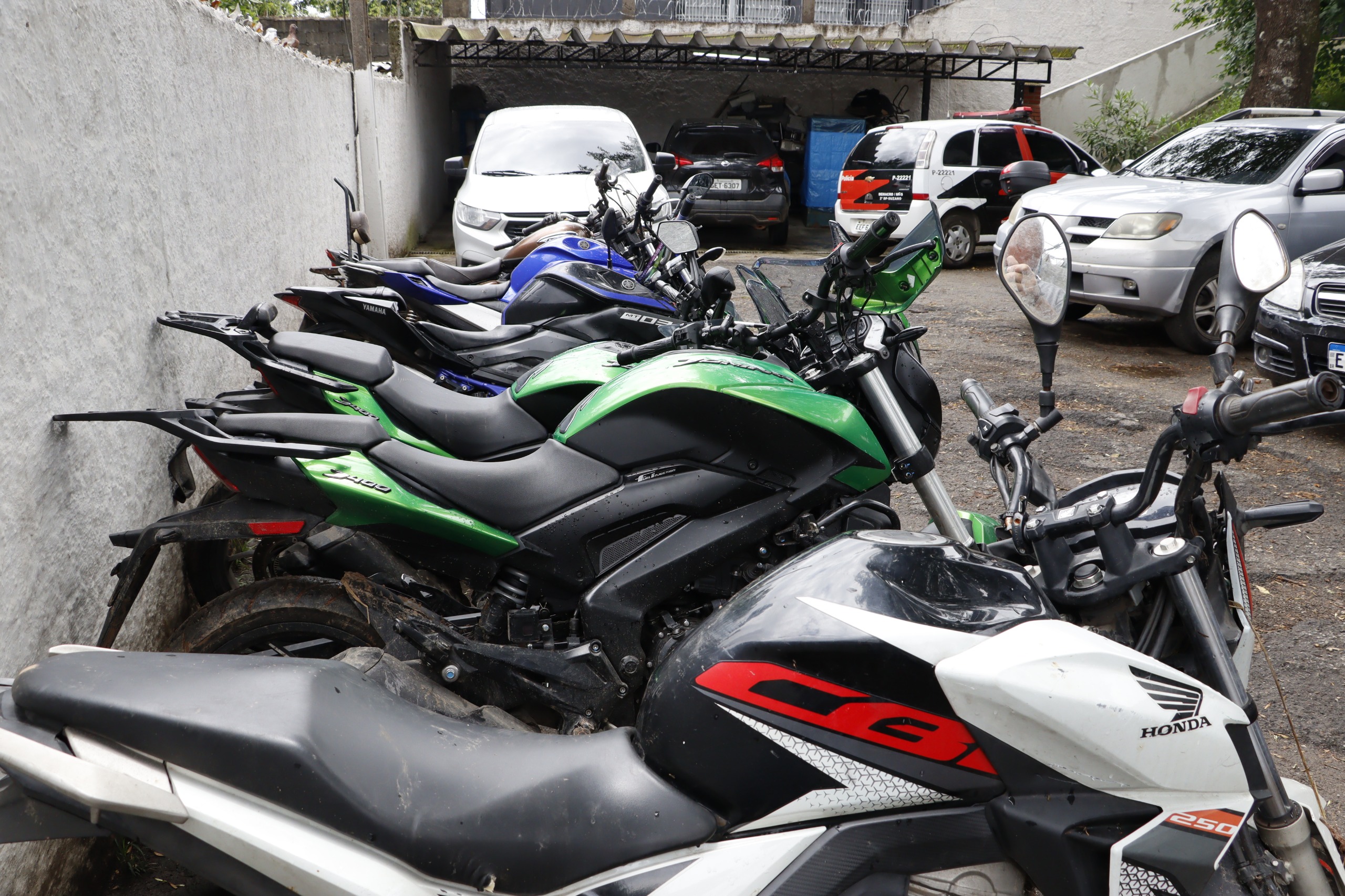 GCM localiza sete motos roubadas por quadrilha na região