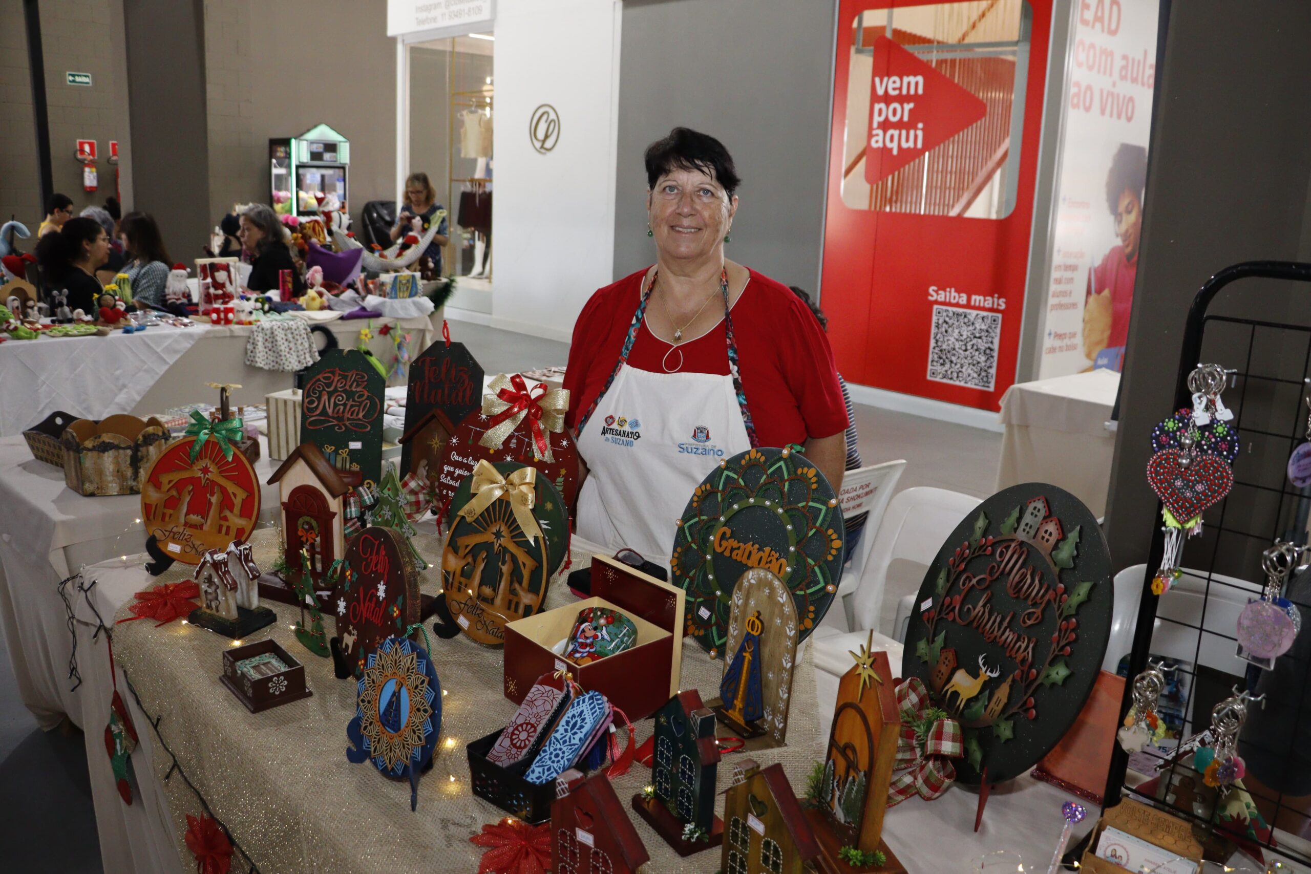 Feiras do ‘Mega Natal Artesanal’ oferecem opções de presentes
