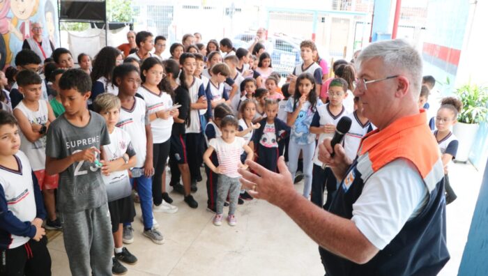 Defesa Civil realiza 1º Simulado de Evacuação em Escolas no Jardim Santa Inês