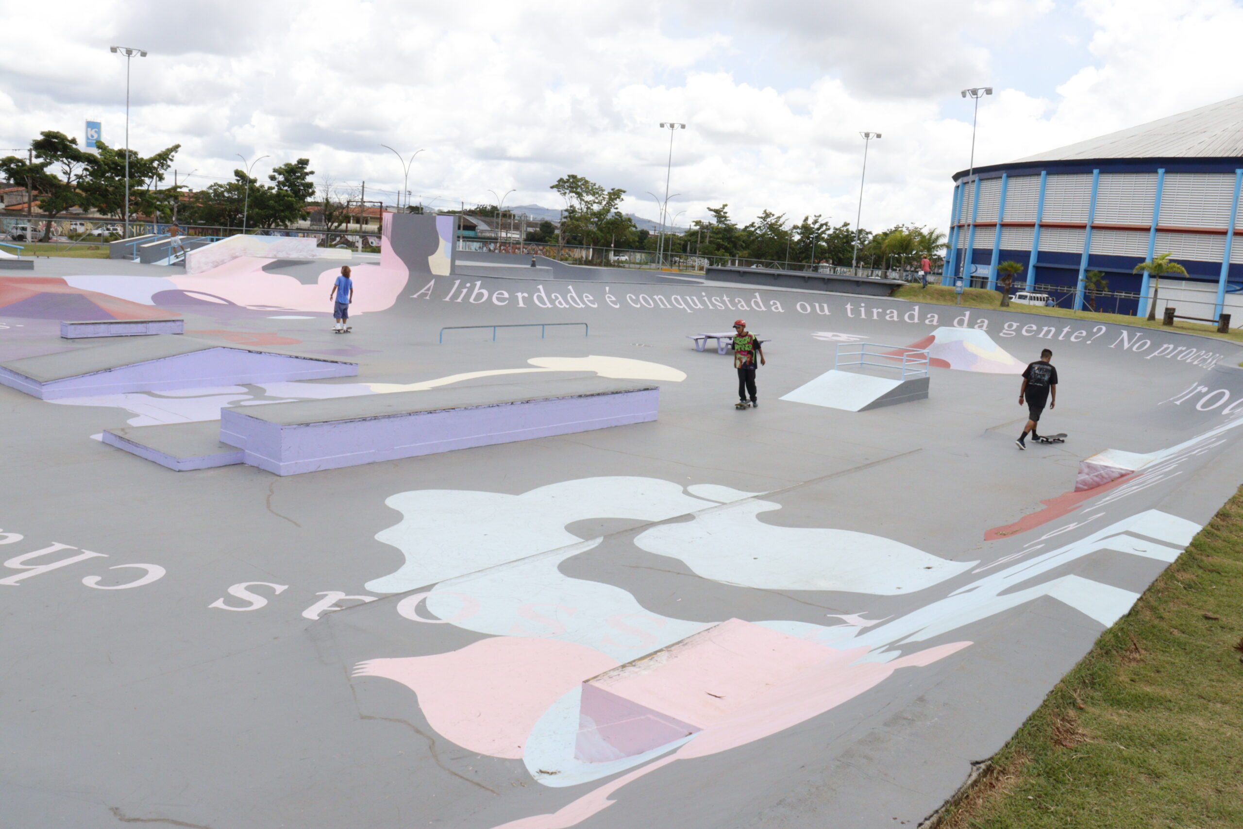 Suzano Skate Park chega renovado em seu sexto aniversário