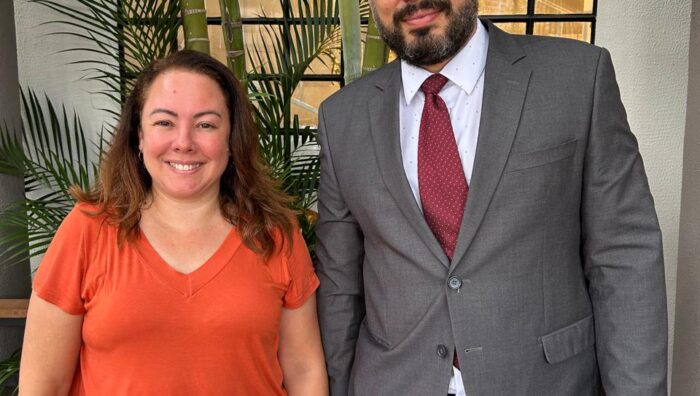 Secretária Renata Priscila se reúne com assessor do Ministério da Ciência