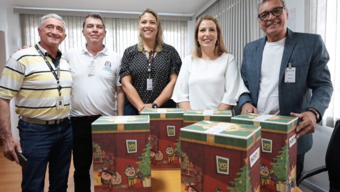 Fundo Social recebe doação de alimentos da empresa Denver