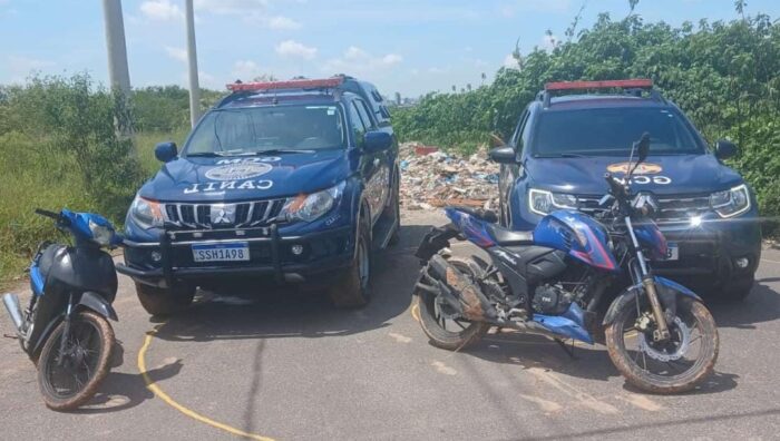 Canil recupera moto roubada e localiza 151 porções de entorpecentes no Miguel Badra