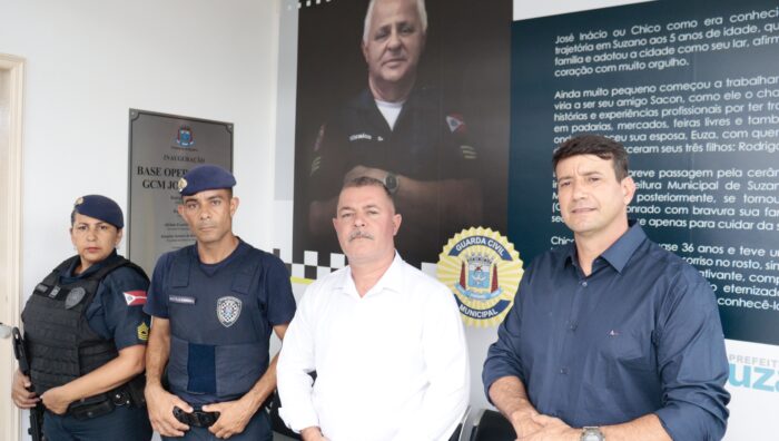 Secretário de Segurança vistoria equipamentos da GCM e conversa com agentes