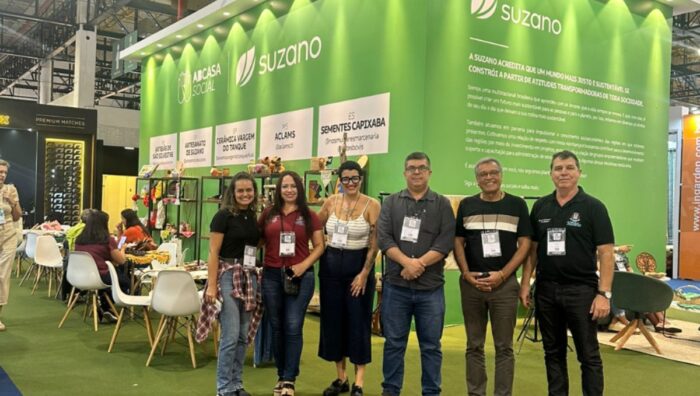Suzano se destaca na ABCasa Fair com artesanato sustentável