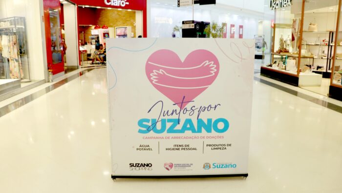 Suzano Shopping é novo ponto de doação aos atingidos pelas chuvas