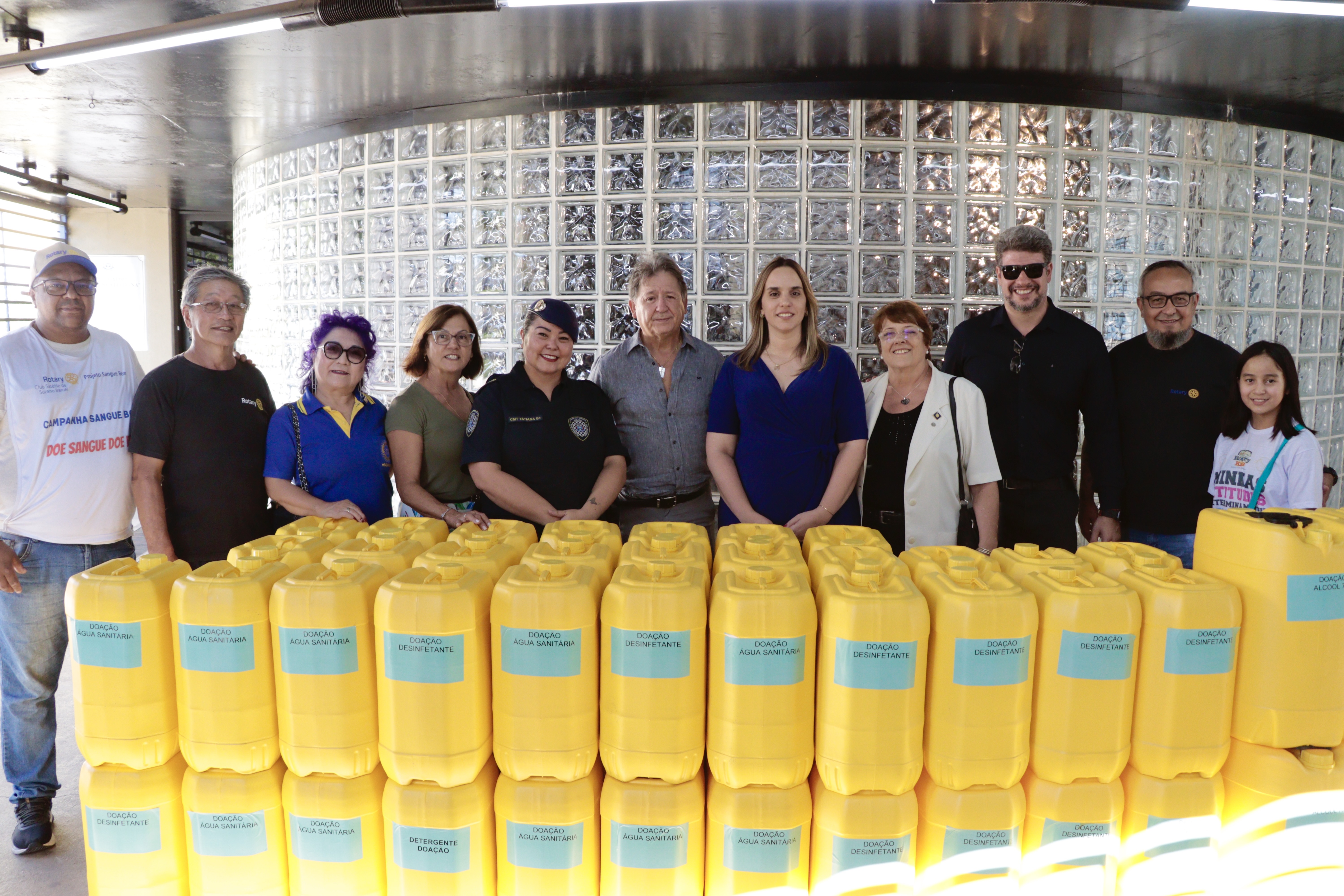 Fundo Social recebe cem cestas básicas e duas toneladas de produtos de limpeza