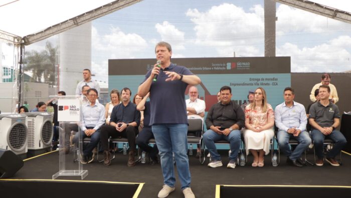 Governador de São Paulo anuncia pacote de obras para Suzano