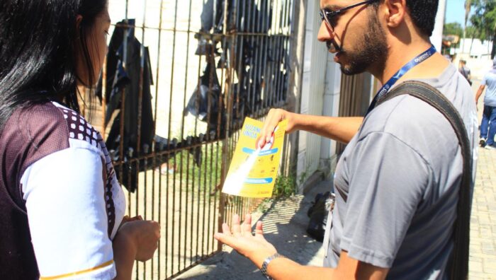 Saúde reforça combate à dengue em escolas e residências de Palmeiras