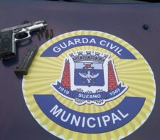 GCM de Suzano apreende arma de fogo ilegal na Vila Maluf