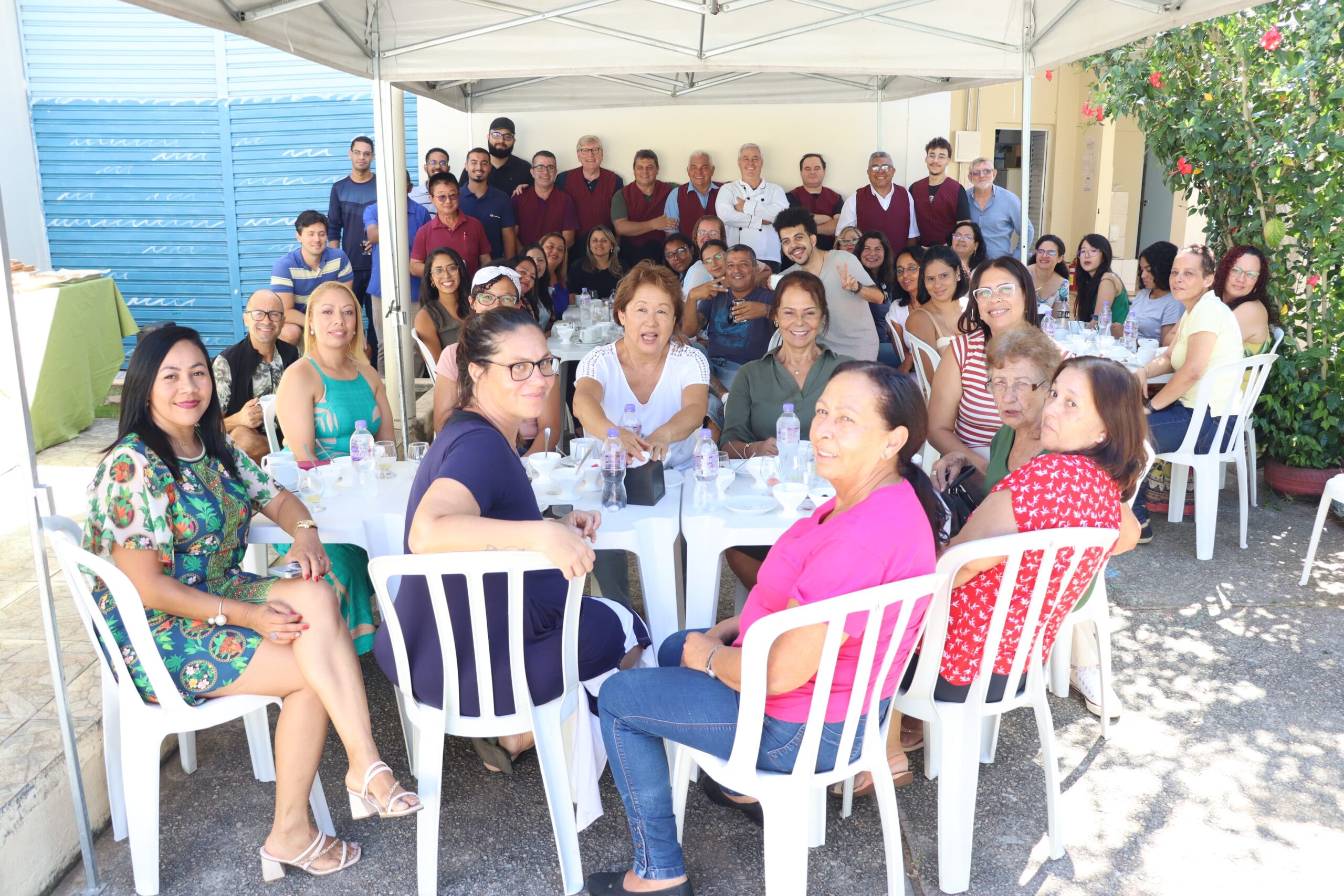 Manutenção homenageia mulheres da secretaria com café da manhã especial