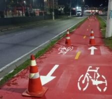 Suzano reforça sinalização de ciclofaixas e garante mais segurança para ciclistas