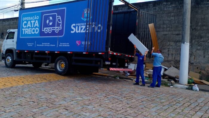 ‘Cata-Treco’ recolhe 200 toneladas com utilização de novos veículos