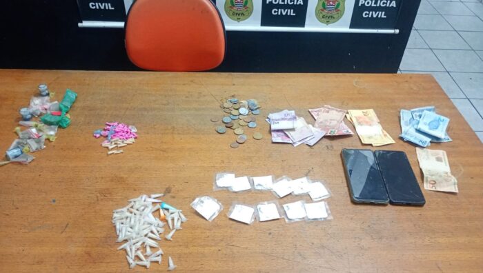 GCM prende duas pessoas por tráfico no Jardim Alterópolis e no Jardim Dona Benta