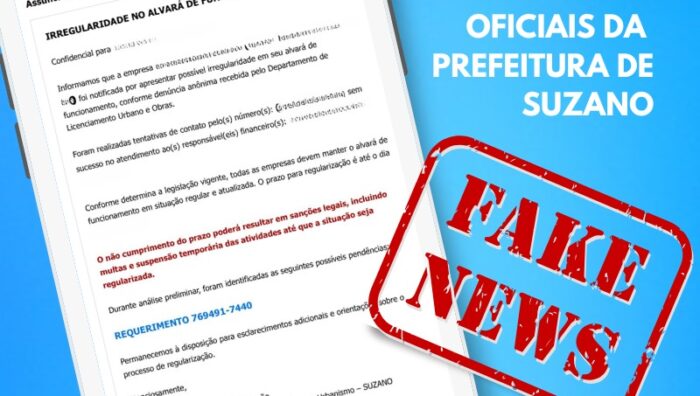 Meio Ambiente alerta para informação falsa sobre regularização de alvarás