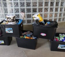 Fundo Social recebe mais de uma tonelada de alimentos e itens de higiene arrecadados em eventos